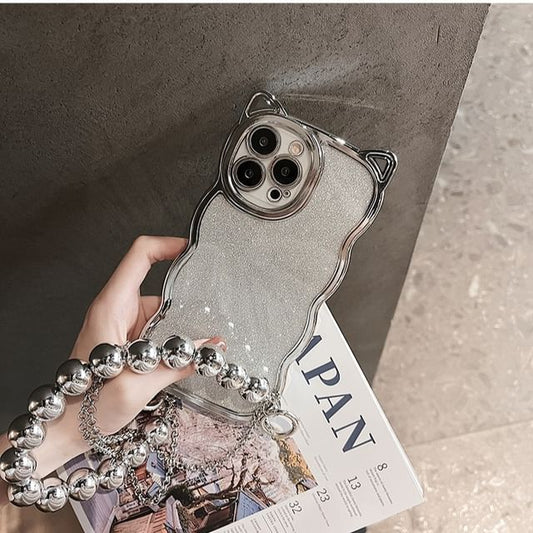 Ear Case Cat Phone Lanyard