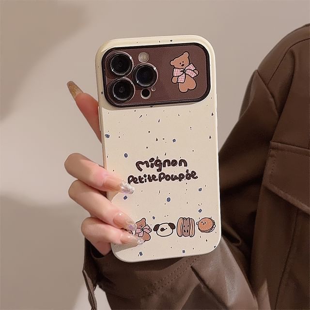 Cartoon Case Lettering Phone