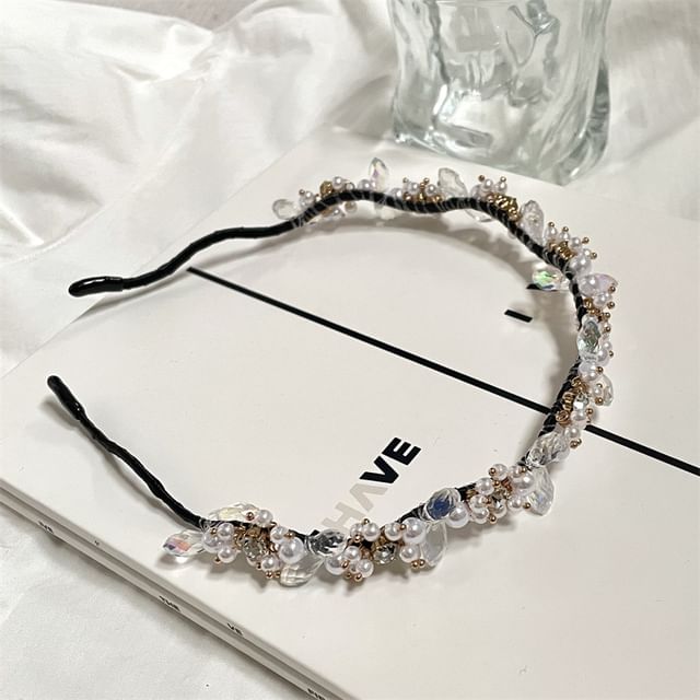 Headband Crystal Faux Rhinestone