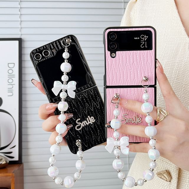 Phone Strap Case Lettering