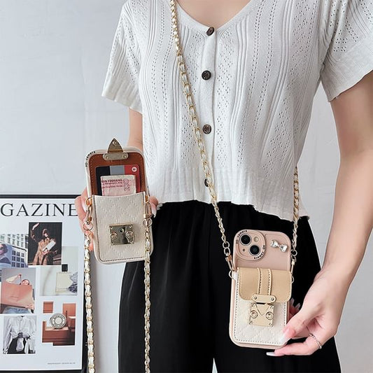 Phone Card Buckled Case Holder