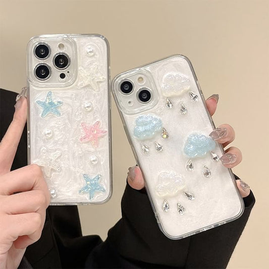 Rain Case Phone Starfish Cloud /