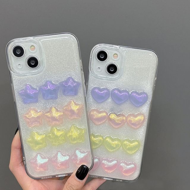 / Star Case Phone Heart