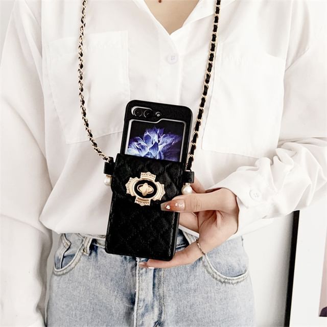 Holder Phone Card Lanyard Case