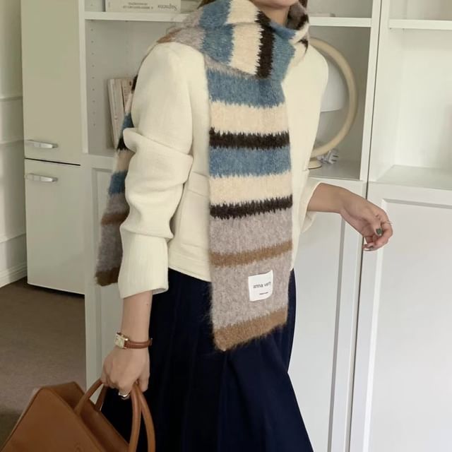 Scarf Knit Striped