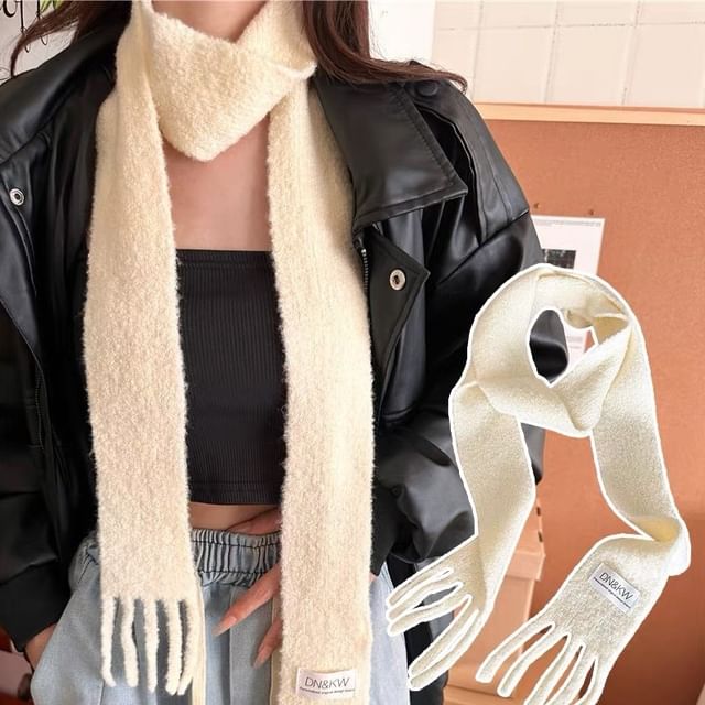 Fringe Scarf Plain