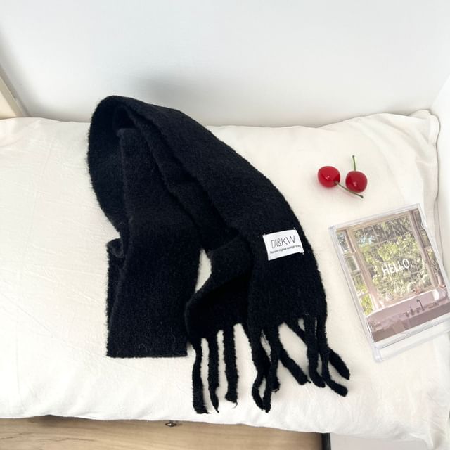 Fringe Scarf Plain