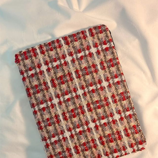 Plaid Case iPad Knit