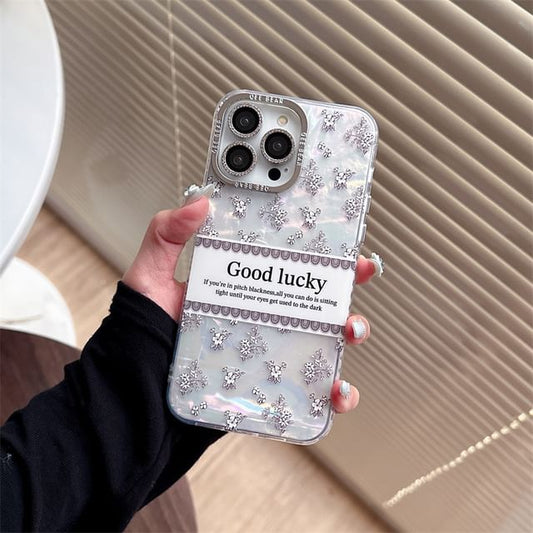 Case Phone Lettering Floral