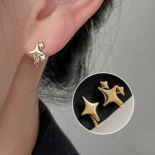 Asymmetrical Ear Cuff Star Alloy