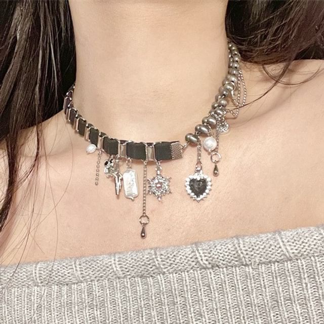 Charm Alloy Necklace