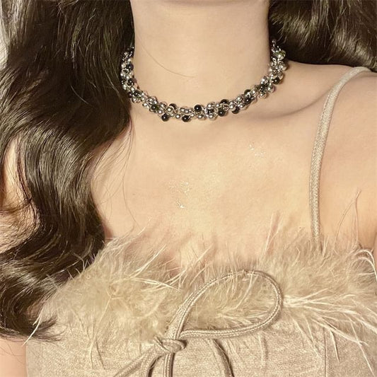 Choker Beaded Layered