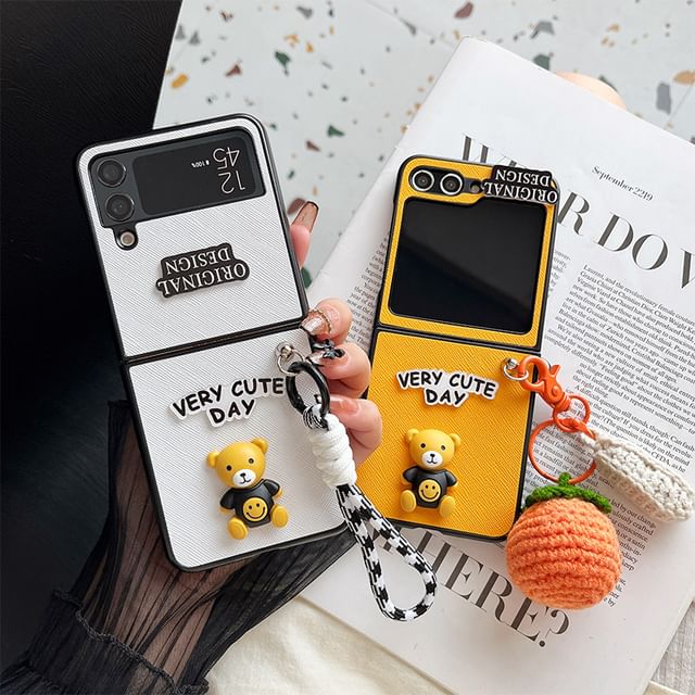 Lettering Phone Bear Case