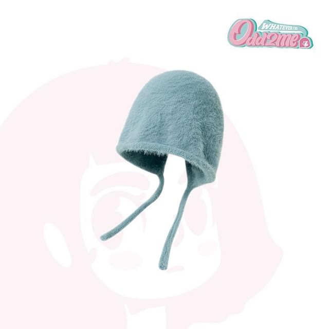 Cloche Knit Plain Hat