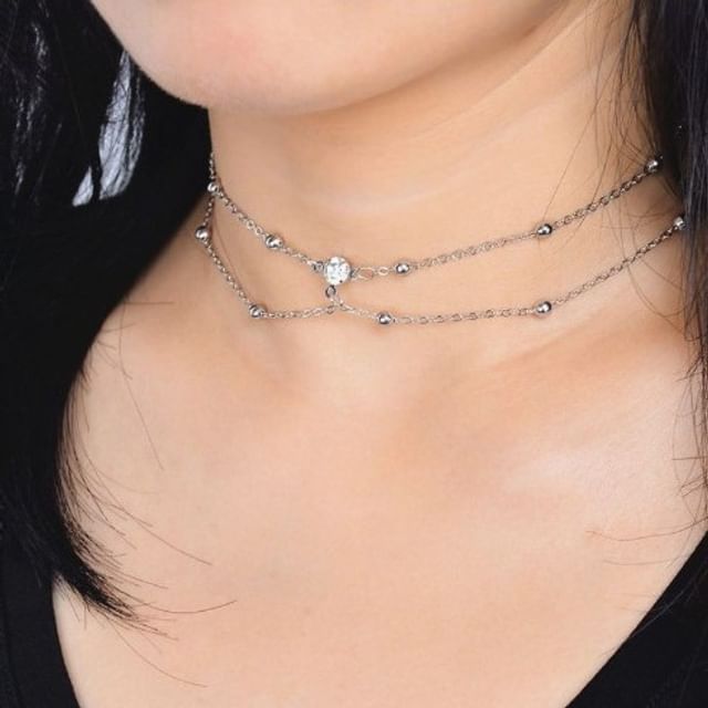 Chain Layered Designs)/ (Various Body Alloy Set Necklace /