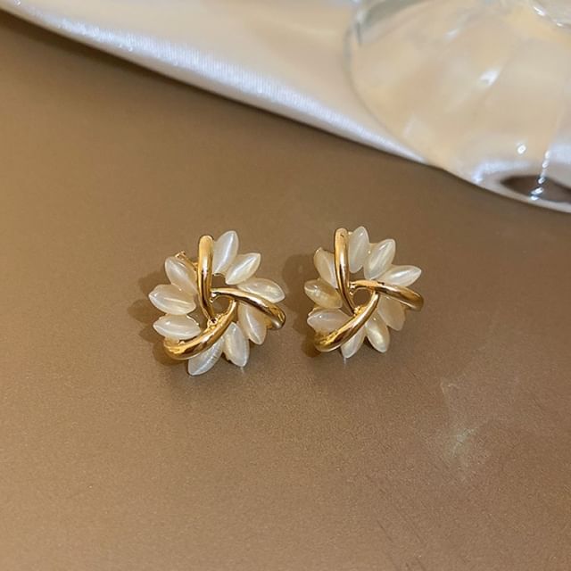 Earring Drop / Gemstone Faux Stud