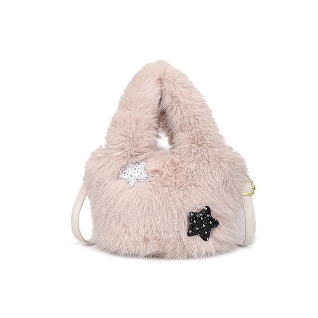 Crossbody Bag Plain Fluffy