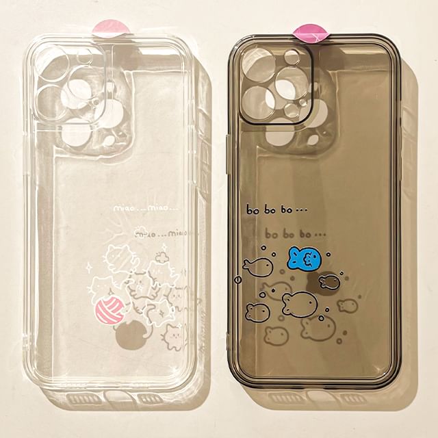 / Phone Cat Fish Case