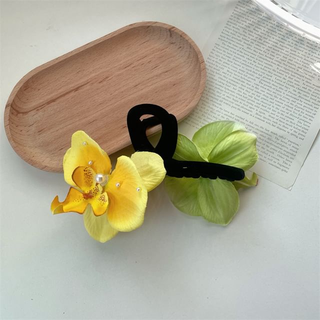 Clamp Fabric Floral Hair