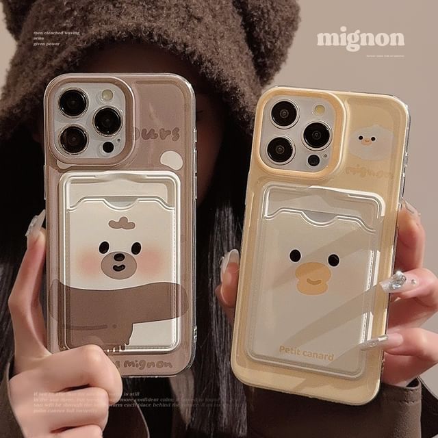 Case Phone Holder Animal Card
