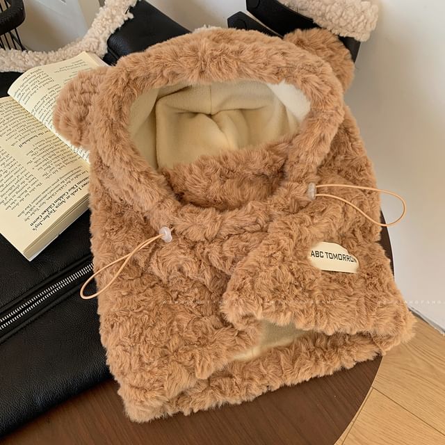 Ear Chenille Balaclava Bear