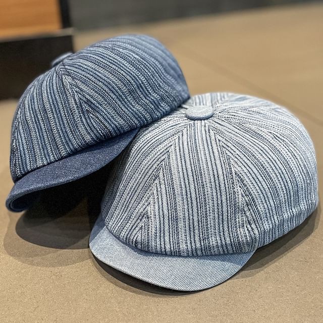 Newsboy Cap Denim