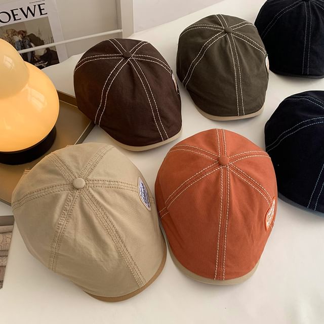 Applique Lettering Cap Flat