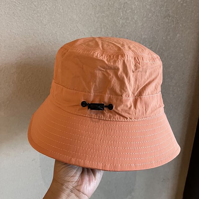 Bucket Drawstring Hat Plain