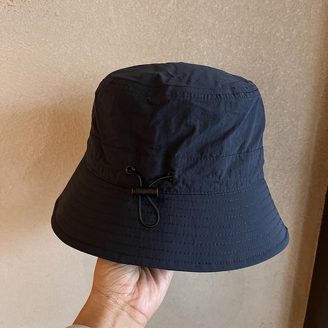 Bucket Drawstring Hat Plain