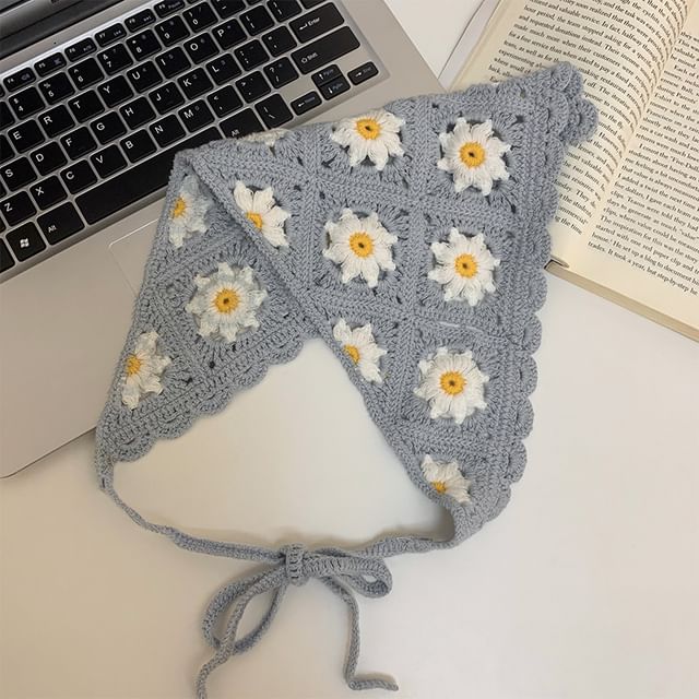 Knit Crochet Headkerchief