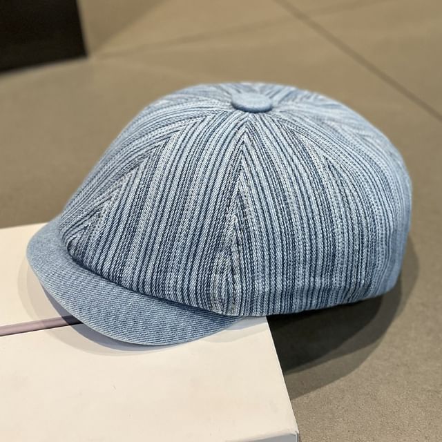 Newsboy Cap Denim