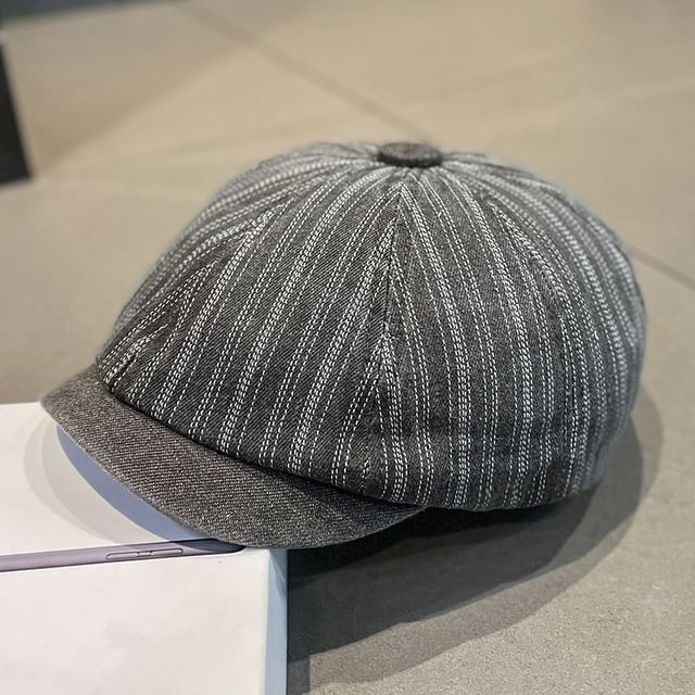 Newsboy Cap Denim