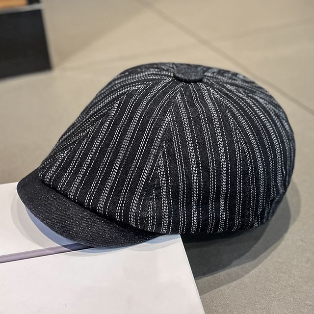 Newsboy Cap Denim
