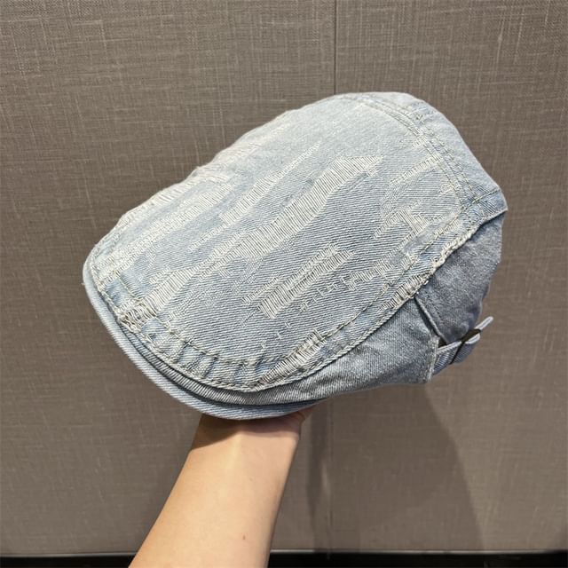 Cap Flat Distressed Washed