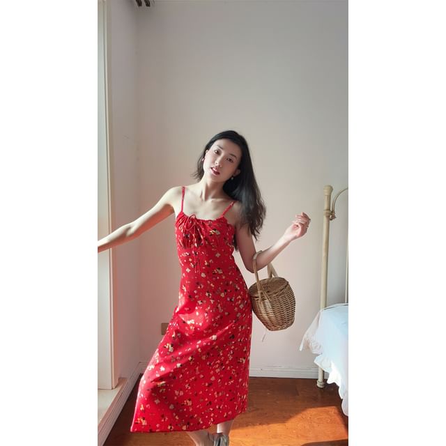 (Various Strap Floral Spaghetti Sundress Designs)