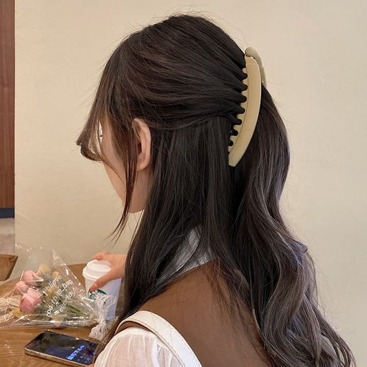 Pince à cheveux mate