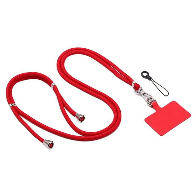 Adjustable Rope Phone Lanyard with Lanyard Pad