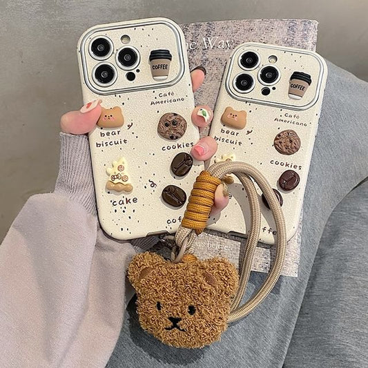 Coffee Phone Bear Case