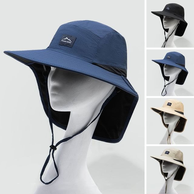 Hat Applique Boonie Neck Sun Protection Flap with
