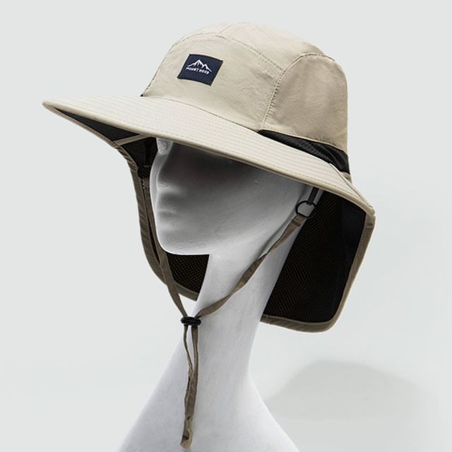 Hat Applique Boonie Neck Sun Protection Flap with