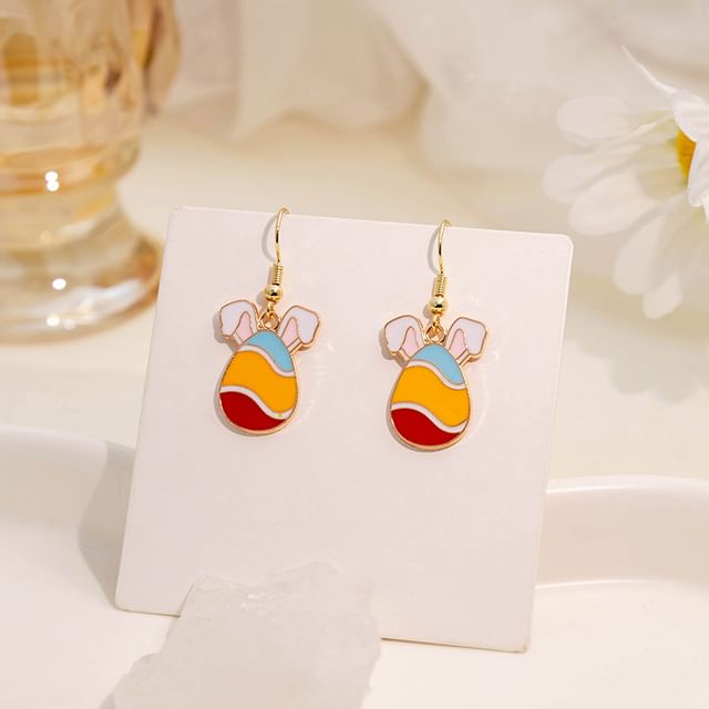 Easter Alloy Drop Earring