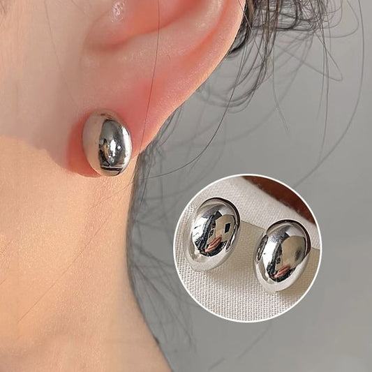 Bead Cuff Polished Alloy Ear