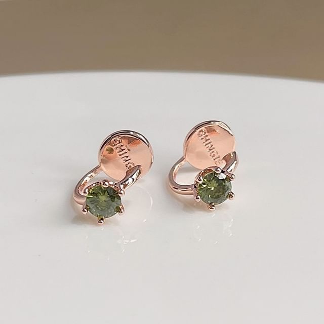 Rhinestone Cuff Alloy Ear