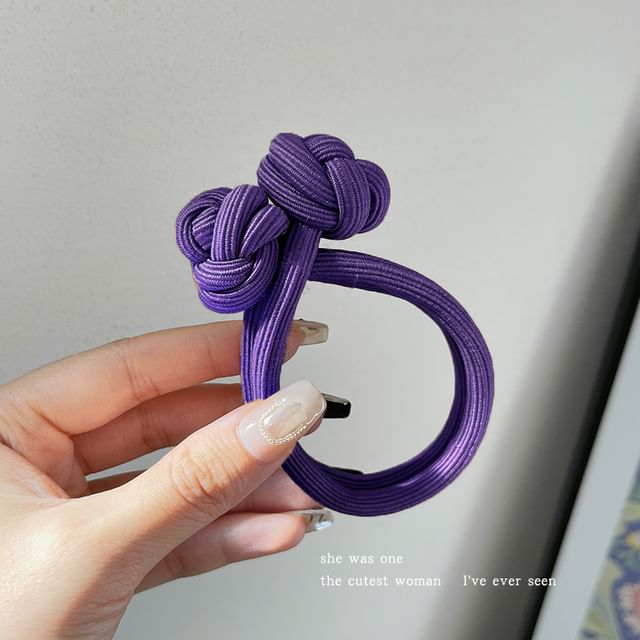 Plain Knot Hair Tie / Set