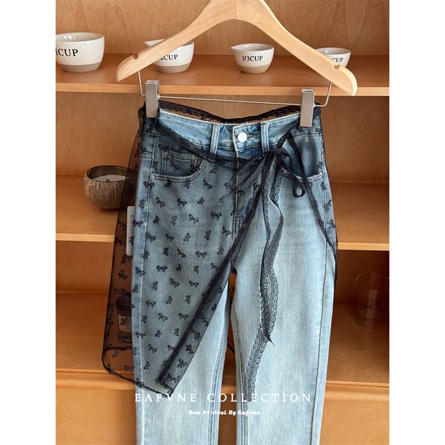 Half (Various Designs) Apron Lace Skirt