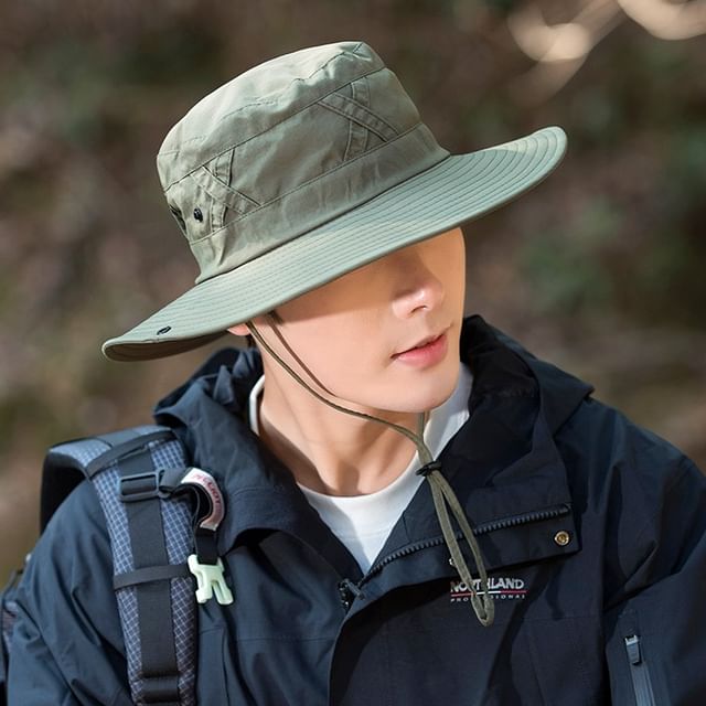 Hat Plain Boonie Panel