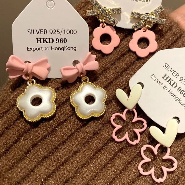 (Various Designs) Resin Earring Alloy