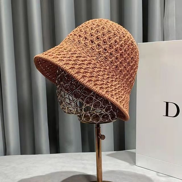 Straw Hat Bucket Plain