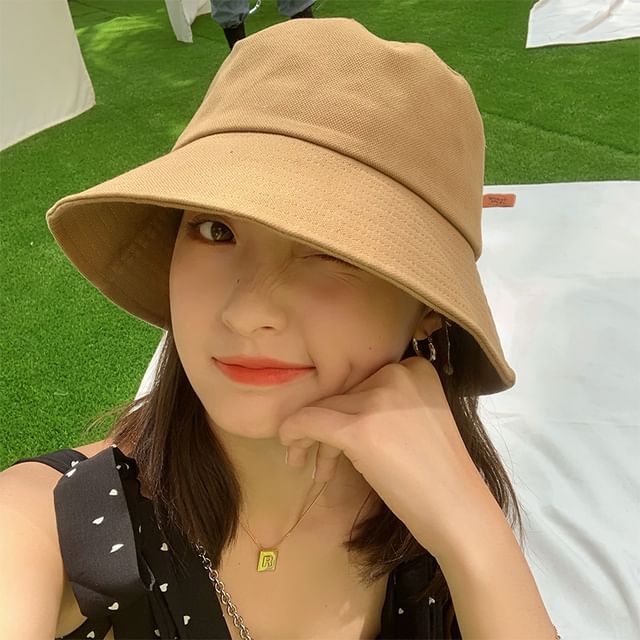 Hat Plain Bucket