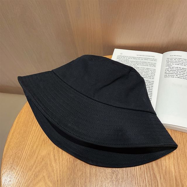 Hat Plain Bucket